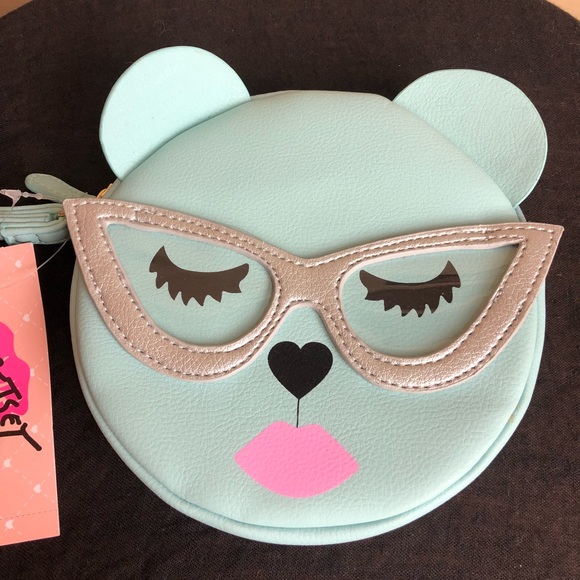 Betsey Johnson Handbags - Betsey Johnson Bear Coin Wristlet